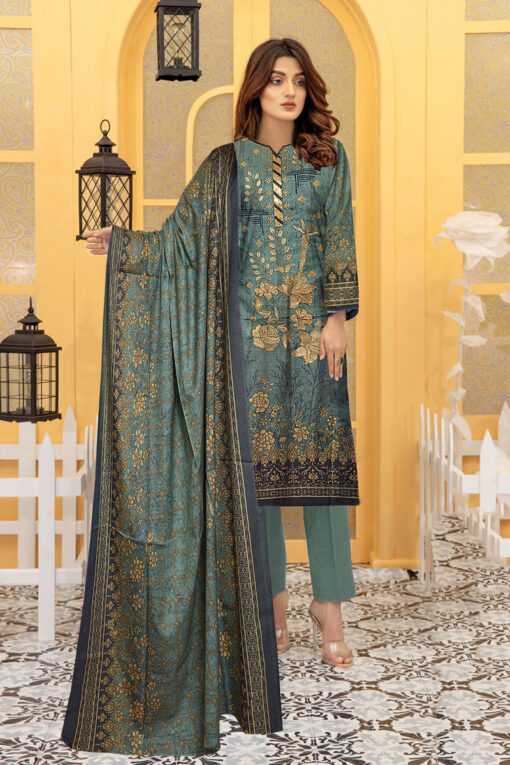 Al Karam embroidered Winter dhanak collections 2023