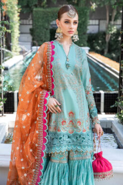 Mariab embroidered Winter dhanak collections 2023
