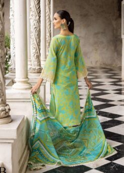 Zanib Chottani 3pcs Unstitched Digital Print Slub Khaddar Collection 2023