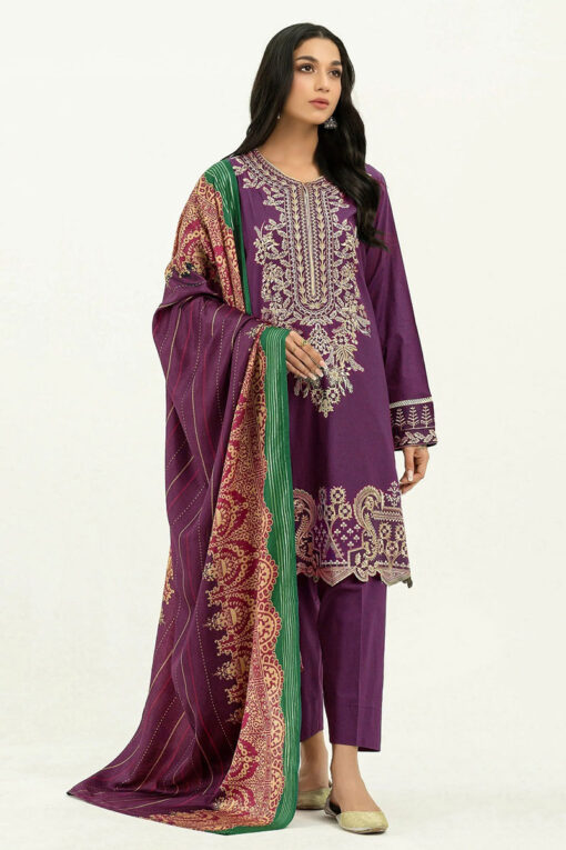 LimeLight embroidered Winter dhanak collections 2023