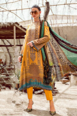 Mariab embroidered Winter dhanak collections 2023