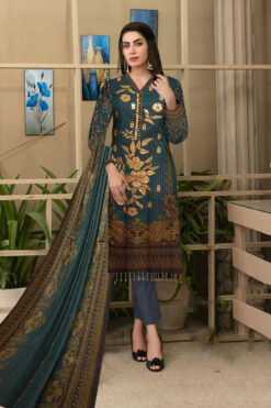 Bin Saeed embroidered Winter dhanak collections 2023