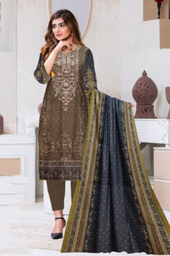 Gul Ahmed embroidered Winter dhanak collections 2023