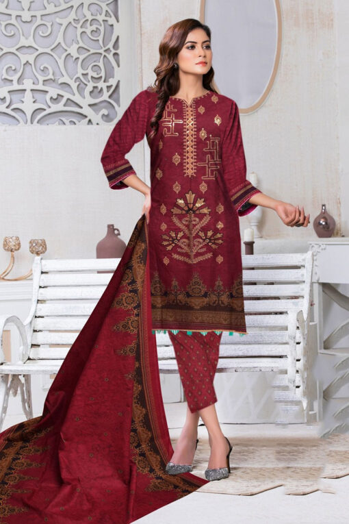 Al Karam embroidered Winter dhanak collections 2023