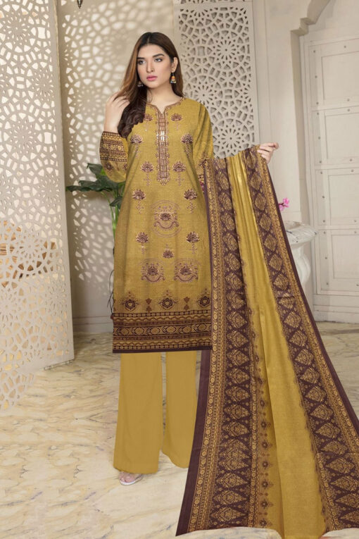 Gul Ahmed Embroidered Winter Khaddar Collection 2023
