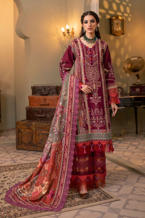 Jade By Firdous embroidered Winter dhanak collections 2023