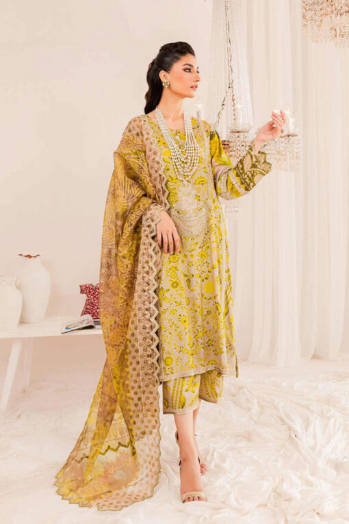 Charizma 3Pcs Digital Print Khaddar Collection 2023