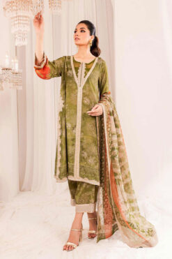 Charizma 3Pcs Digital Print Khaddar Collection 2023