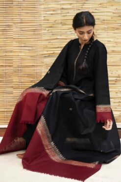 Khaadi embroidered Winter dhanak collections 2023