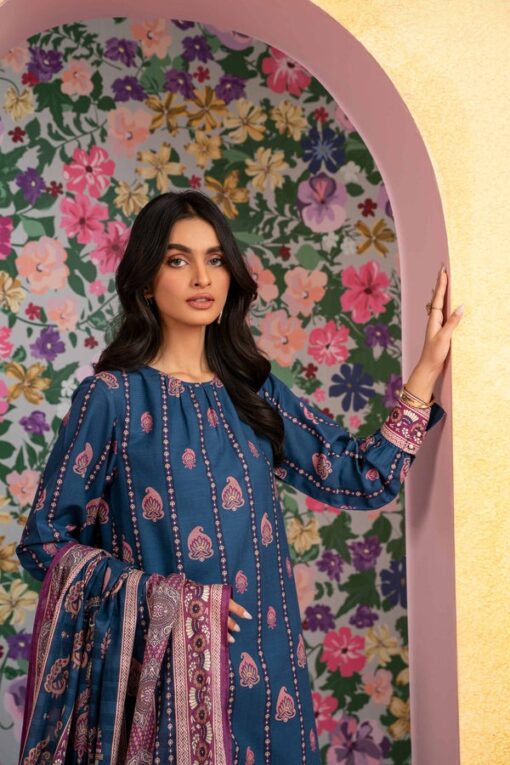 Nishat Digital Print Winter Khaddar collection 2023