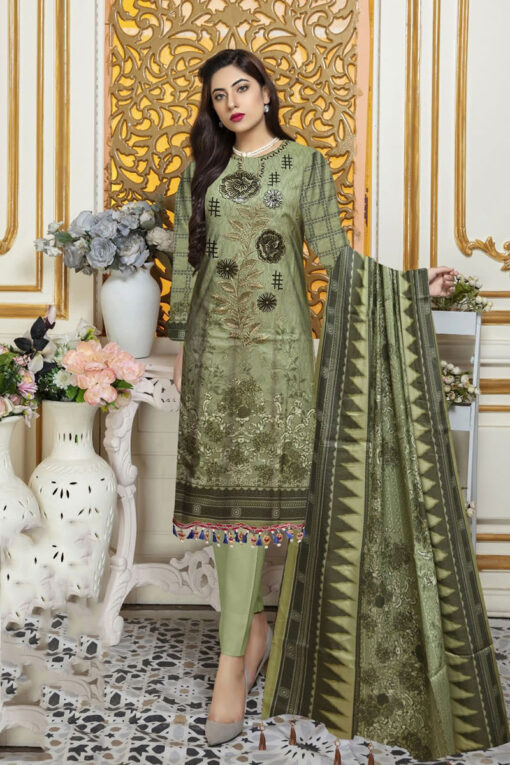 Bin Saeed embroidered Winter dhanak collections 2023