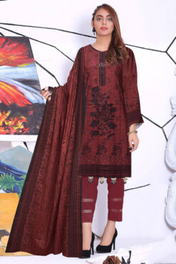 Gul Ahmed Embroidered Winter Khaddar Collection 2023