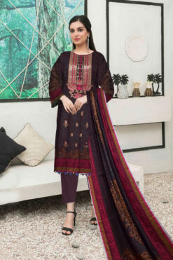 LimeLight embroidered Winter dhanak collections 2023