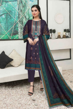 LimeLight embroidered Winter dhanak collections 2023