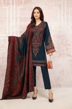 MariaB embroidered Winter khaddar collections 2023