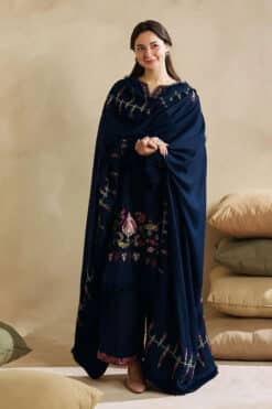 Aisling By Nirmal 3Pcs Embroidered Dhanak Collection 2023
